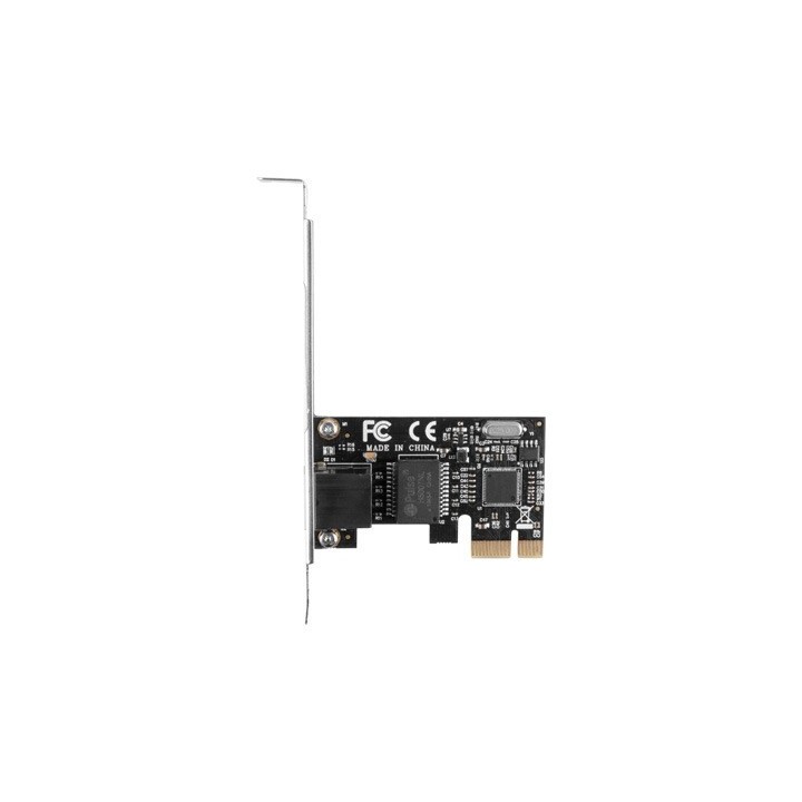 Lanberg PCE-1GB-201 Ethernet Scheda 1GB RTL8111C con staffa low-profile
