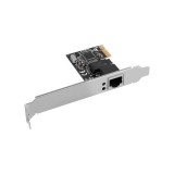 Lanberg PCE-1GB-201 Ethernet Scheda 1GB RTL8111C con staffa low-profile