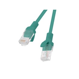 Lanberg PCU5-10CC-0050-G Cavo di rete verde 0.5 m Cat5e U/UTP (UTP)