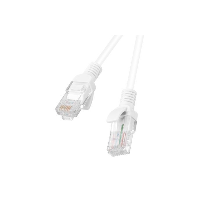 Lanberg PCU5-10CC-0200-W cavo di rete bianco 2 m Cat5e U/UTP (UTP)
