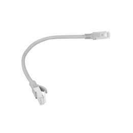 Lanberg PCU6-10CC-0025-S Cavo di rete grigio 0.25 m Cat6 U/UTP (UTP)