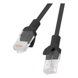 Lanberg PCU6-10CC-0200-BK Cavo di rete nero 2 m Cat6 U/UTP (UTP)