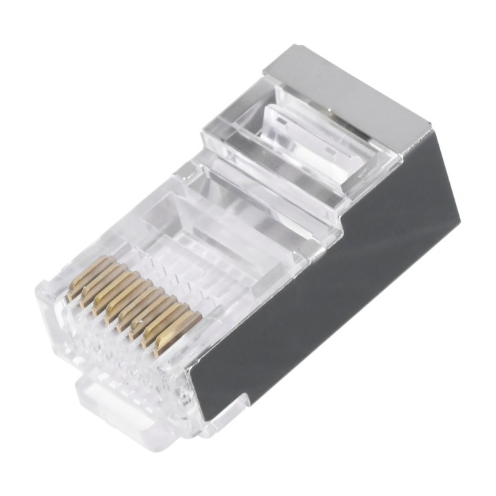Lanberg PLS-5000EZ connettore cavo RJ-45 grigio