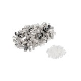 Lanberg PLS-6000 connettore per cavi RJ-45 acciaio inossidabile trasparente