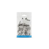 Lanberg PLS-6000 connettore per cavi RJ-45 acciaio inossidabile trasparente