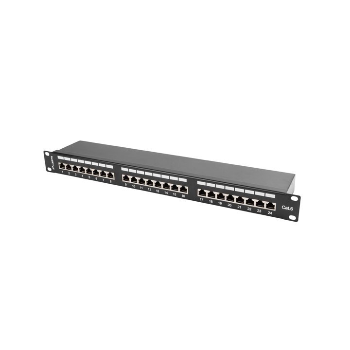 Lanberg PPS6-1024-B pannello patch 1U