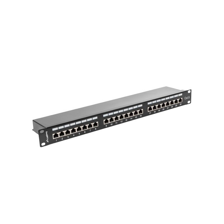 Lanberg PPS6-1024-B pannello patch 1U