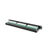 Lanberg PPU5-1048-B pannello patch 1U