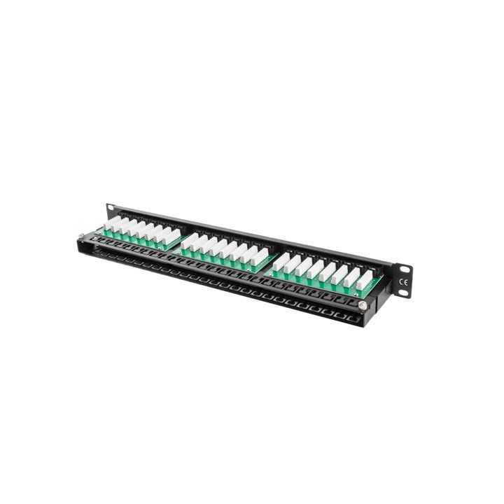 Lanberg PPU5-1048-B pannello patch 1U