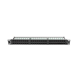 Lanberg PPU6-1048-B pannello patch 1U