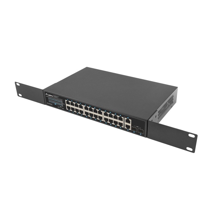 Lanberg RSGE-24P-2GE-2S-360 switch di rete non gestito
