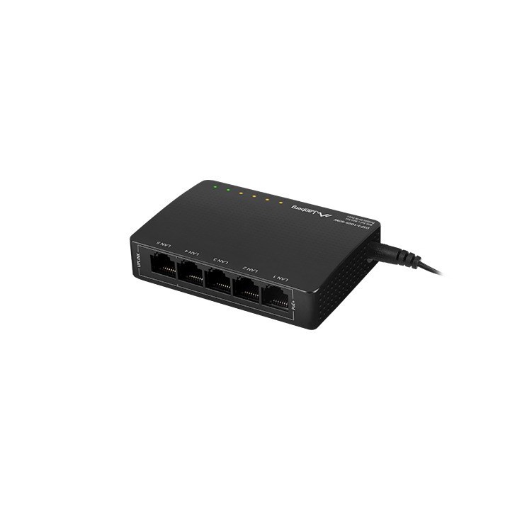 Lanberg Switch PoE DSP3-1005-60W (5 porte 1Gb/s)