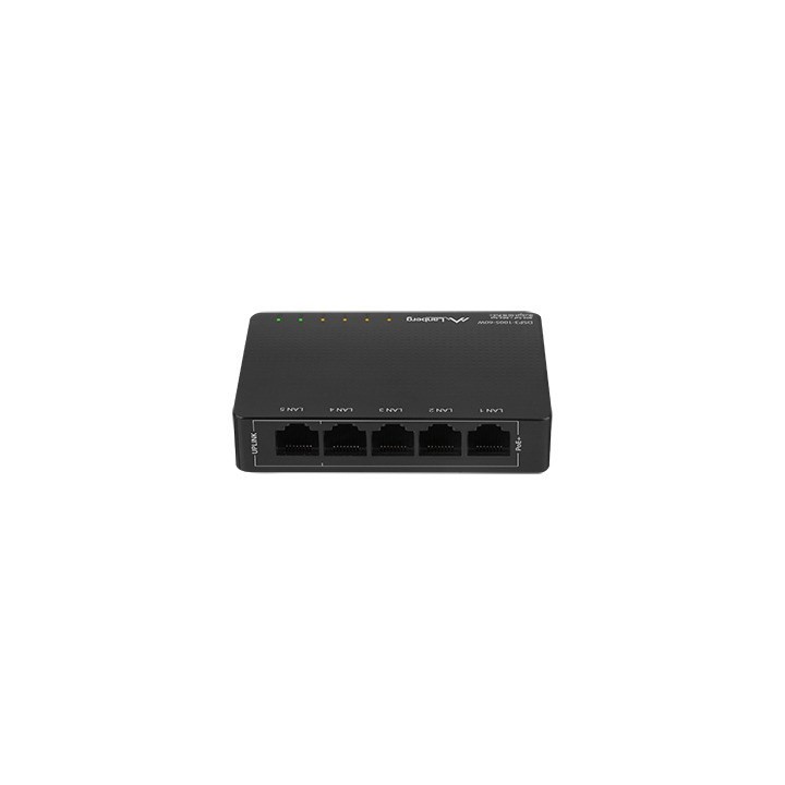 Lanberg Switch PoE DSP3-1005-60W (5 porte 1Gb/s)