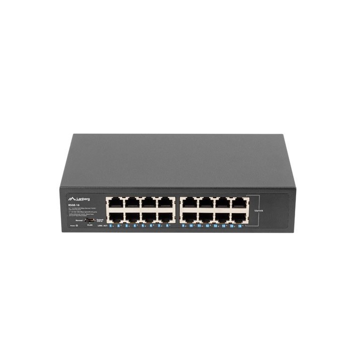 Lanberg Switch RSGE-16 Rack 10 /19 (16-porte 1Gb)
