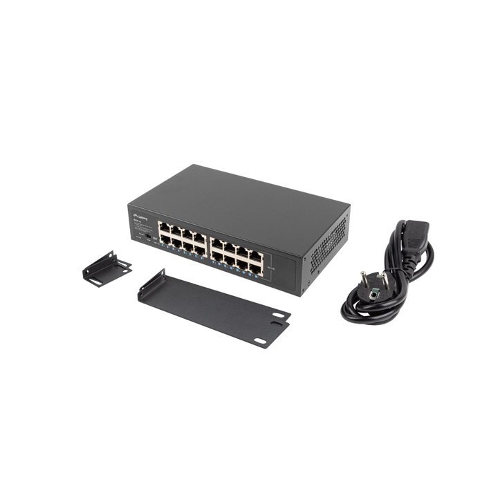 Lanberg Switch RSGE-16 Rack 10 /19 (16-porte 1Gb)