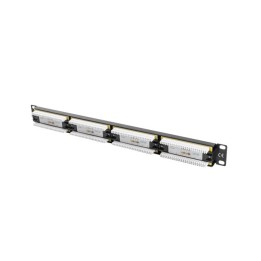 Lanberg pannello patch 24 porte 1U Cat.5e UTP nero PPU5-1024-B
