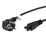 Lanberg cavo di alimentazione per laptop cee 7/7-c5 ca-c5ca-11cc-0018-bk