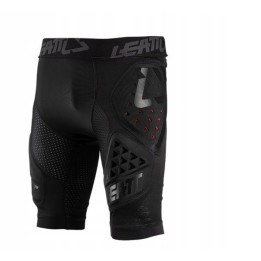 LEATT Pantaloncini antiimpatto 3DF 3.0 con protezioni taglia L nero