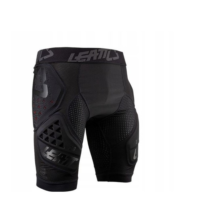 LEATT Pantaloncini antiimpatto 3DF 3.0 con protezioni taglia L nero