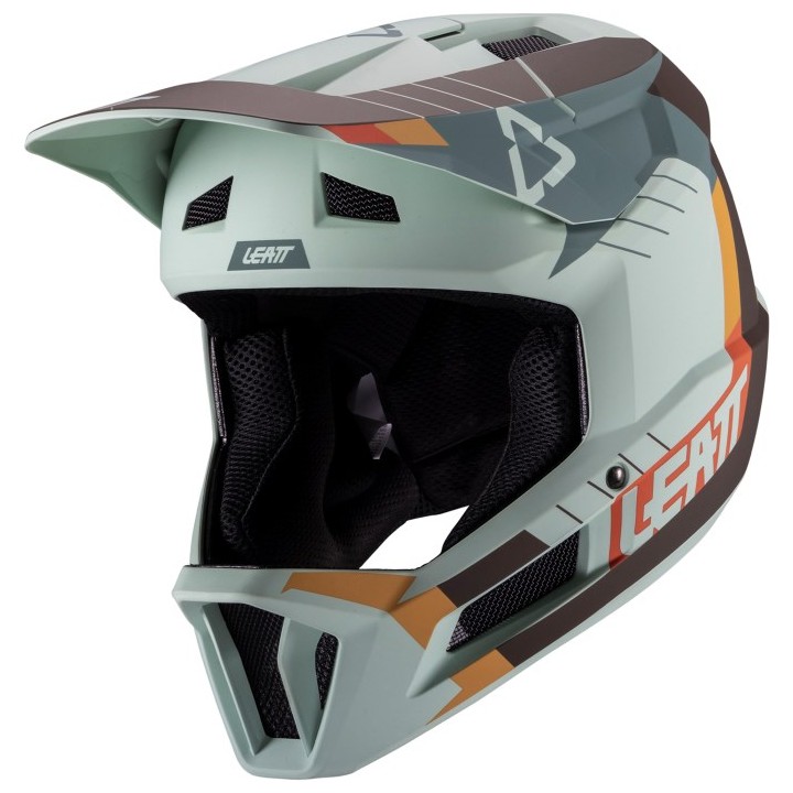 LEATT MTB Gravity 2.0 V25 Casco bici integrale taglia L menta