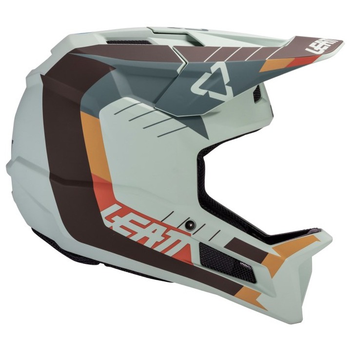 LEATT MTB Gravity 2.0 V25 Casco bici integrale taglia L menta