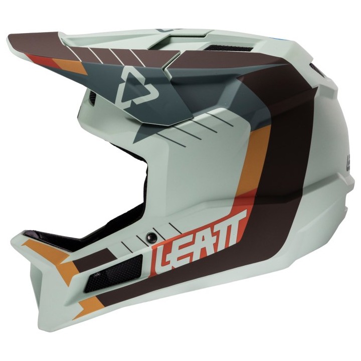 LEATT MTB Gravity 2.0 V25 Casco bici integrale taglia L menta