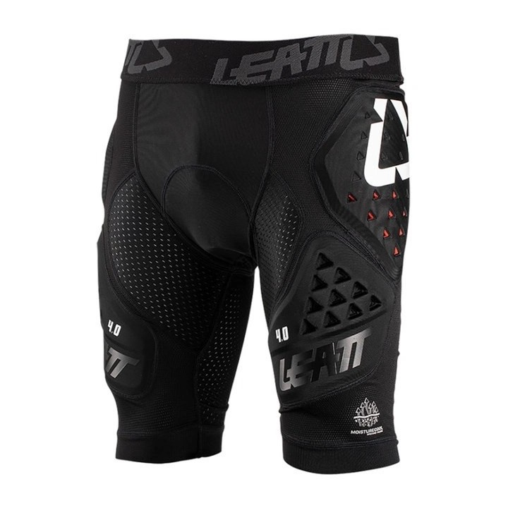 Regno Unito: LEATT pantaloncini antiimpatto 3DF 4.0 pantaloncini protettivi taglia M nero