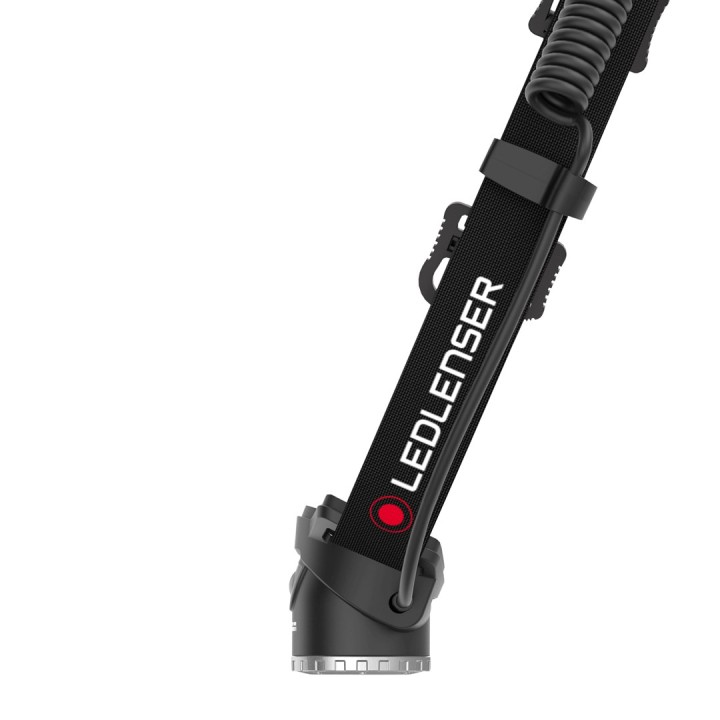 Ledlenser H8R Torcia frontale nero rosso LED