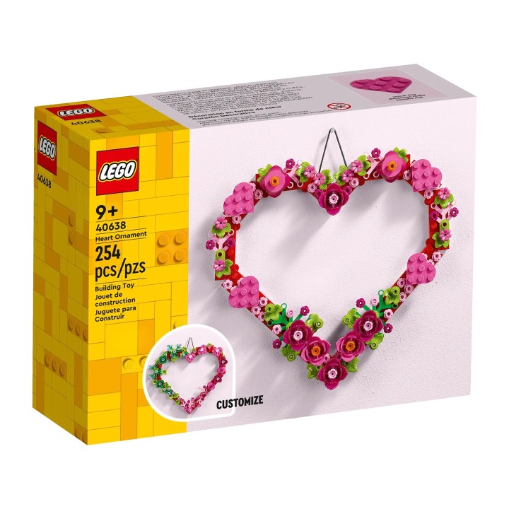 LEGO 40638 DECORAZIONE A FORMA DI CUORE