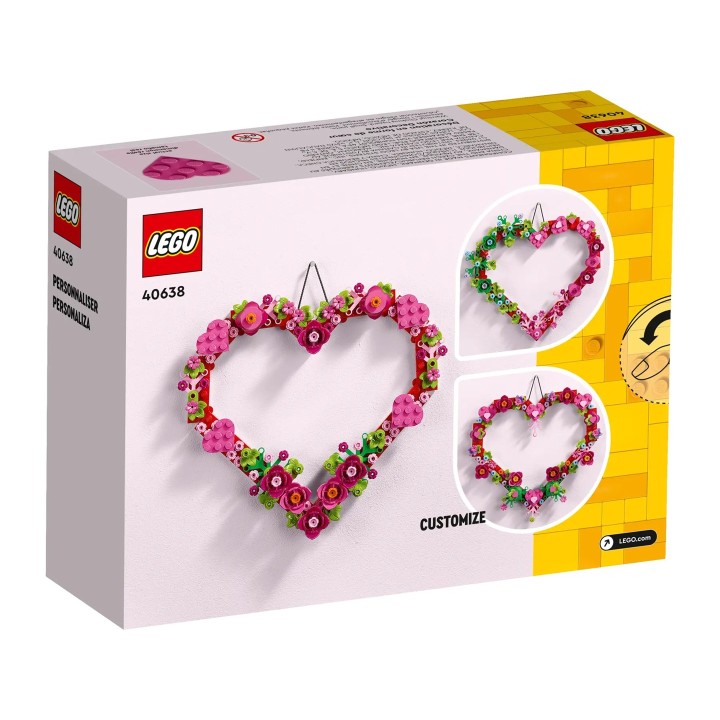 LEGO 40638 DECORAZIONE A FORMA DI CUORE