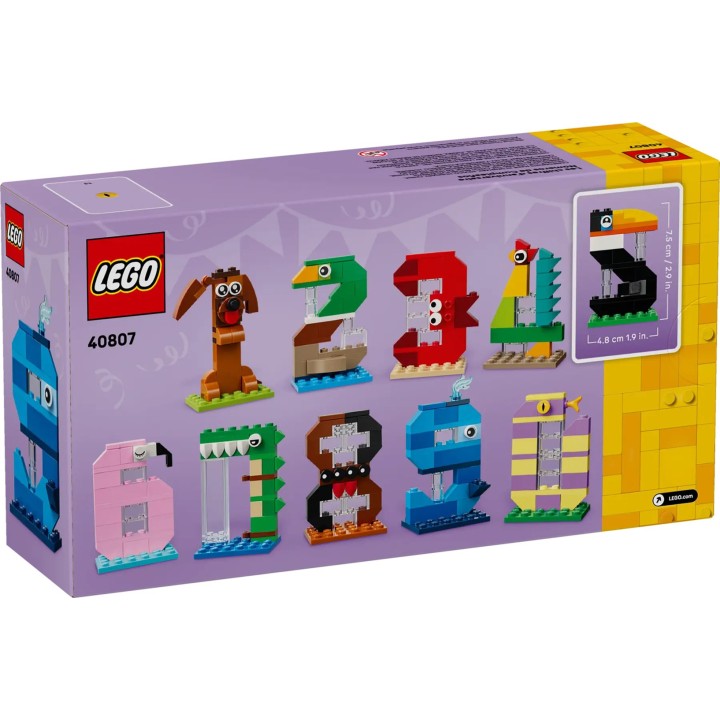 LEGO 40807 Numeri di Compleanno