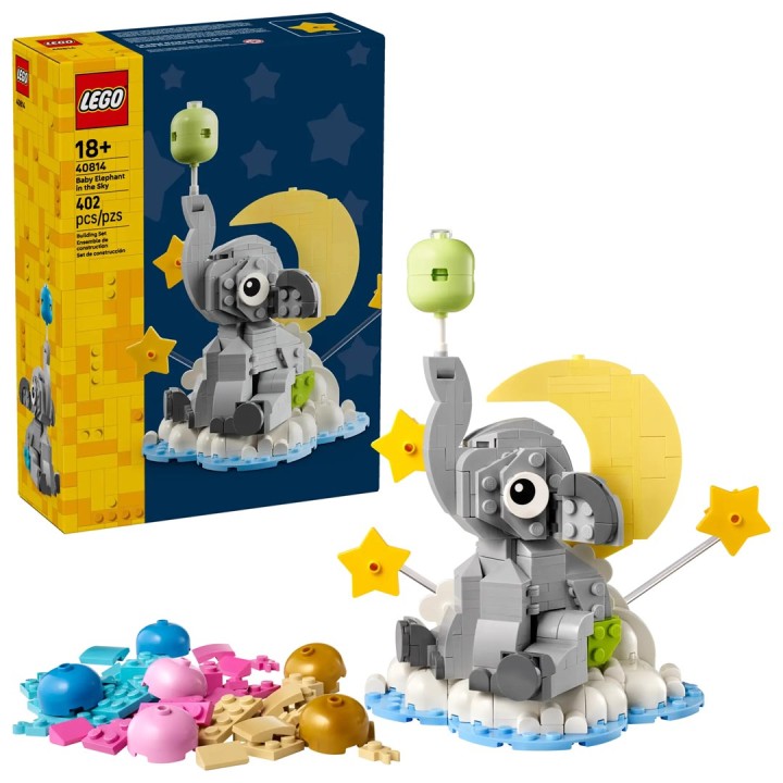 LEGO 40814 Elefantino nel Cielo