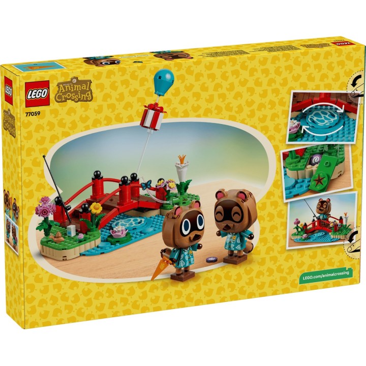 LEGO ANIMAL CROSSING 77059 La Divertente Giornata di Timmy e Tommy