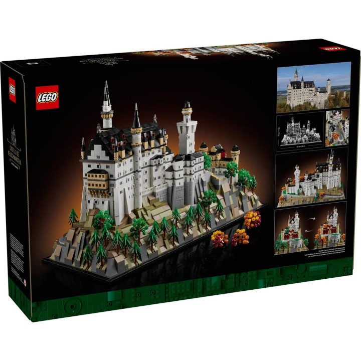 LEGO ARCHITECTURE 21063 Castello di Neuschwanstein