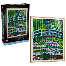 LEGO ART 31220 Claude Monet - Ponte su uno stagno di ninfee