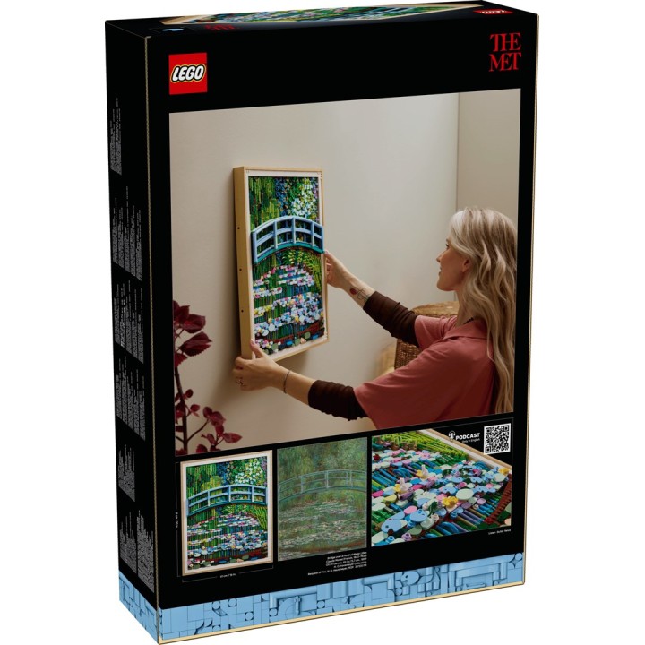 LEGO ART 31220 Claude Monet - Ponte su uno stagno di ninfee