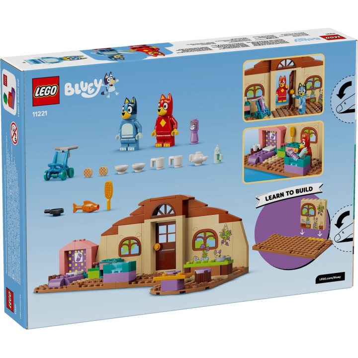 LEGO BLUEY 11221 Scuola con Rusty e Bluey