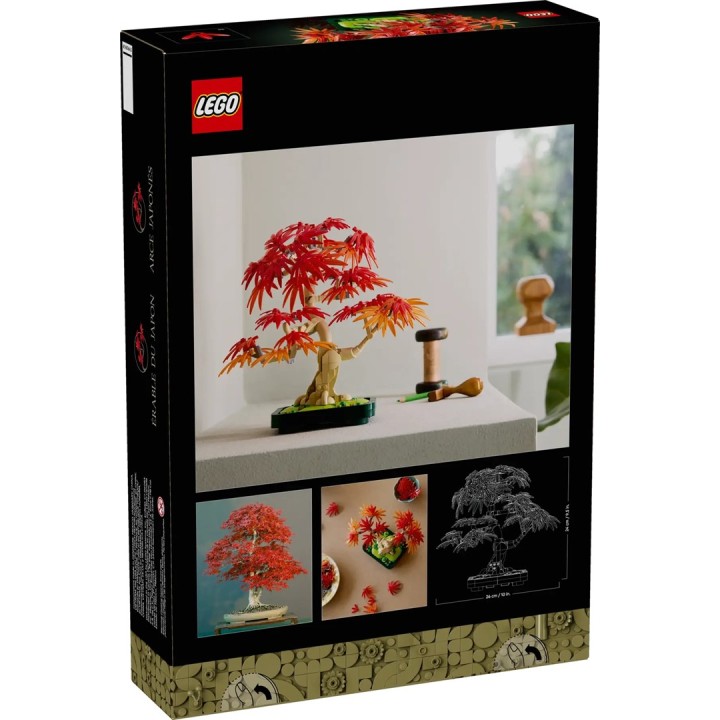 LEGO BOTANICALS 10348 Acero Rosso Giapponese Bonsai