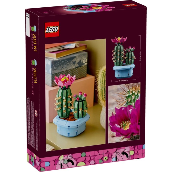 LEGO BOTANICALS 11509 Cactus in Fiore