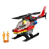 LEGO CITY 60411 ELICOTTERO DI SOCCORSO ANTINCENDIO