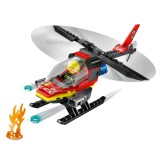 LEGO CITY 60411 ELICOTTERO DI SOCCORSO ANTINCENDIO