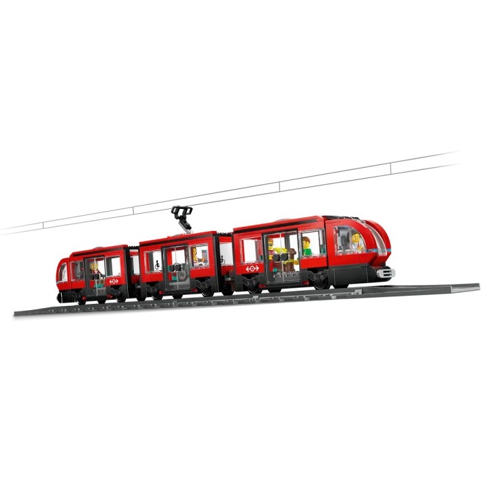 LEGO CITY 60423 Tram del Centro e Stazione