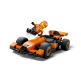 LEGO CITY 60442 F1 Pilota con Auto da Corsa McLaren
