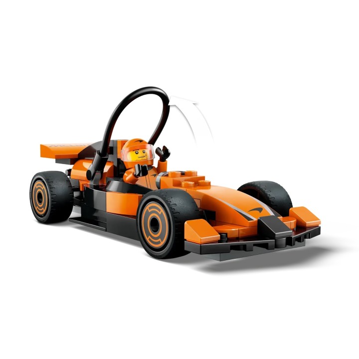 LEGO CITY 60442 F1 Pilota con Auto da Corsa McLaren