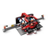 LEGO CITY 60443 F1 - Pit Stop e Pit Crew con Auto Ferrari