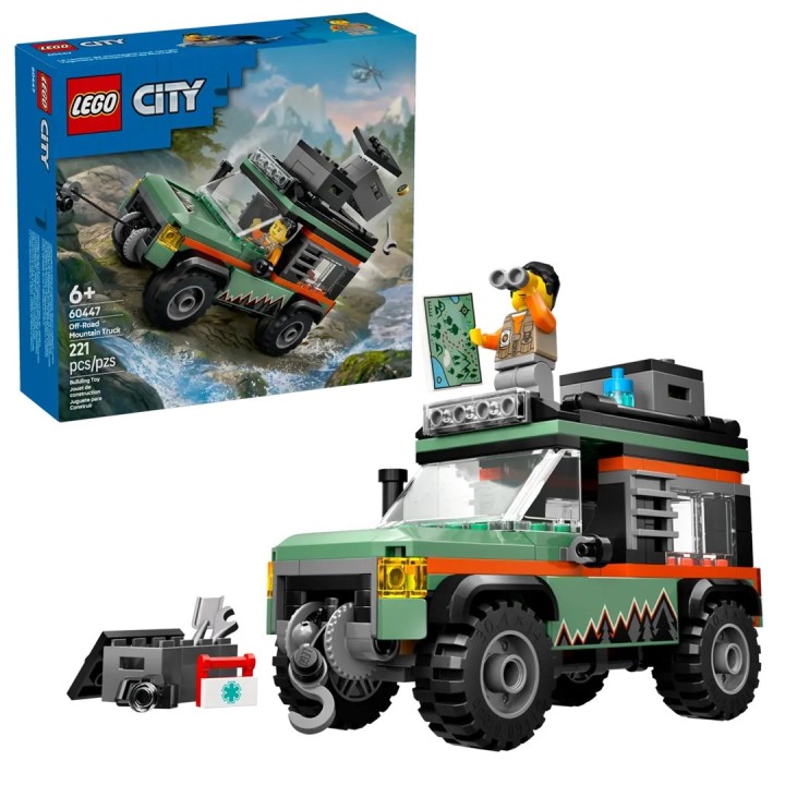 LEGO CITY 60447 Camion da Montagna Fuoristrada 4x4