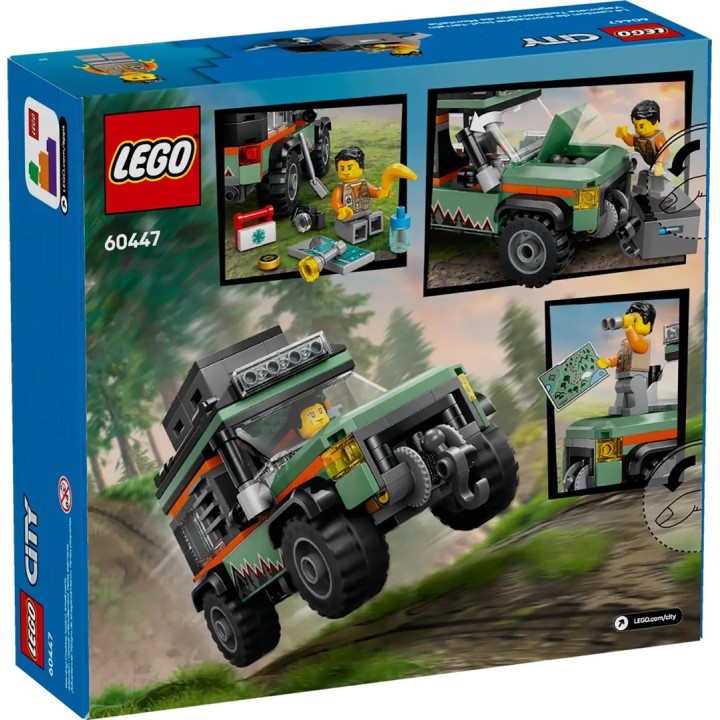 LEGO CITY 60447 Camion da Montagna Fuoristrada 4x4
