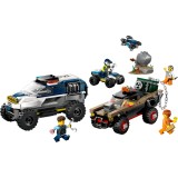 LEGO CITY 60449 Inseguimento Auto della Polizia Fuoristrada