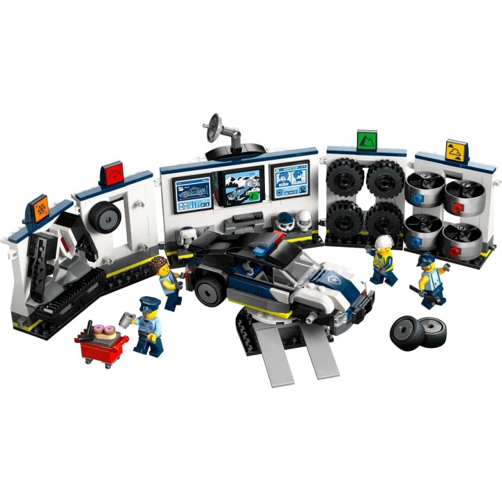 LEGO CITY 60457 Garage Polizia Auto Personalizzato