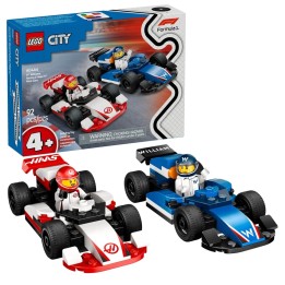 LEGO CITY 60464 F1 - Williams Racing & Haas F1 Auto da Corsa
